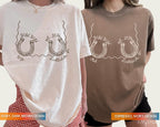Wild Wild Wife Custom Cowgirl Bachelorette Shirts, One Lucky Bride Bach Merch, Personalized Nashville Texas Austin Bridal Party T-Shirts