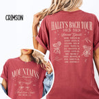 Margarita Bachelorette Tour Shirt Comfort Color Custom Mountain Bachelorette Shirt Camp Bach Tour Tee Bridal Party Gifted Bridesmaid Shirt