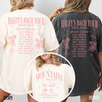 Margarita Bachelorette Tour Shirt Comfort Color Custom Mountain Bachelorette Shirt Camp Bach Tour Tee Bridal Party Gifted Bridesmaid Shirt
