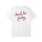 Found Her Cowboy Tshirt, Cowgirl Bride Tee, Western Wedding Shirt, Country Bridal Top, Bachelorette