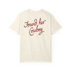 Found Her Cowboy Tshirt, Cowgirl Bride Tee, Western Wedding Shirt, Country Bridal Top, Bachelorette