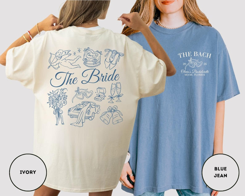 Luxury Bachelorette Party Shirt Comfort Colors Bach Shirts, The Bach Club T-shirts, Social Club Bachelorette Tees