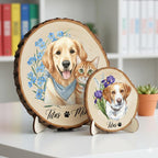 Custom Pet Portrait Wall Art, Pet Memorial Gift, Custom Guinea Pig Portrait Wooden Hanging, Pet Loss Sympathy Gift, Hamster Memorial Gift