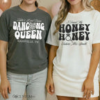 Disco Bachelorette Shirts Brides Last Disco Bachelorette Hippie Disco Bride Shirt Dancing Queen She Found Her Honey Honey Shirt for Bride