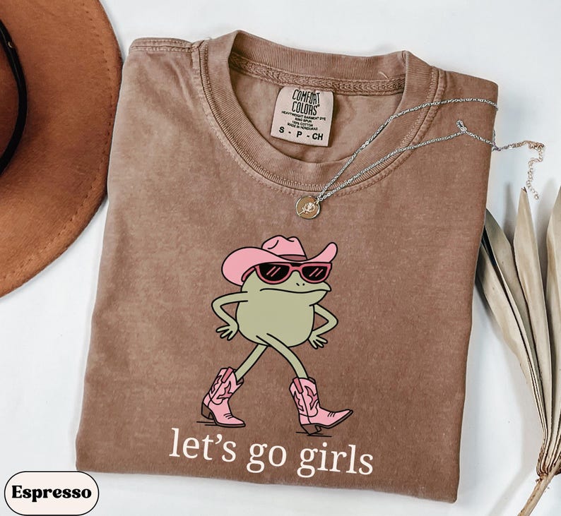 Last Rodeo Bachelorette Frog Shirts, Nashville Scottsdale Cowgirl Bachelorette Party Comfort Colors TShirt, Funny Bach Bridal Party Tee
