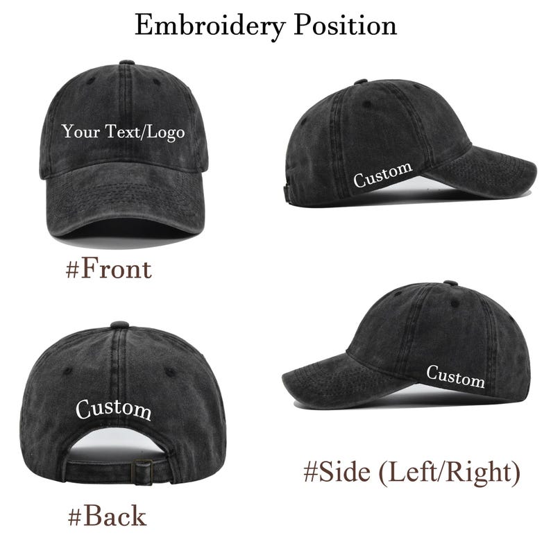Embroidered Bride Squad Hat, Personalized Bachelorette Party Hats,Bridal Shower Gift,Bridesmaid Matching Wedding Weekend Cap
