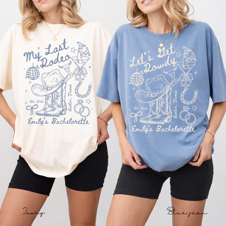 Last Rodeo Bachelorette Comfort Colors Shirt, Western Cowgirl Bach Party Tee,Western Bridal Party, Austin Trip Tee, Nashville,Cowboy T-shirt