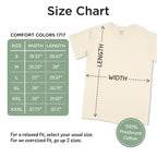 Austin Bachelorette Doodle Icons Unisex Comfort Colors® T-Shirt, Girls Trip Tee, Two-Sided Design