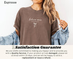 Comfort Colors® Personalized Future Mrs Shirt, Custom Bride To Be Tee, Dainty Bow Fiancee Shirt, Newly Engaged Gift, Future Wife Shirt