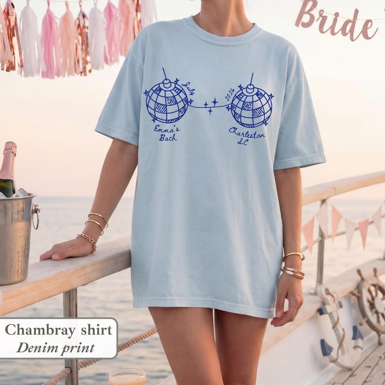 Bride’s Last Disco Bachelorette Shirt, Queen Disco Tee, Bridesmaid Proposal Shirt, 70s Disco Party Bach , Custom Bridesmaid Girls Trip Shirt
