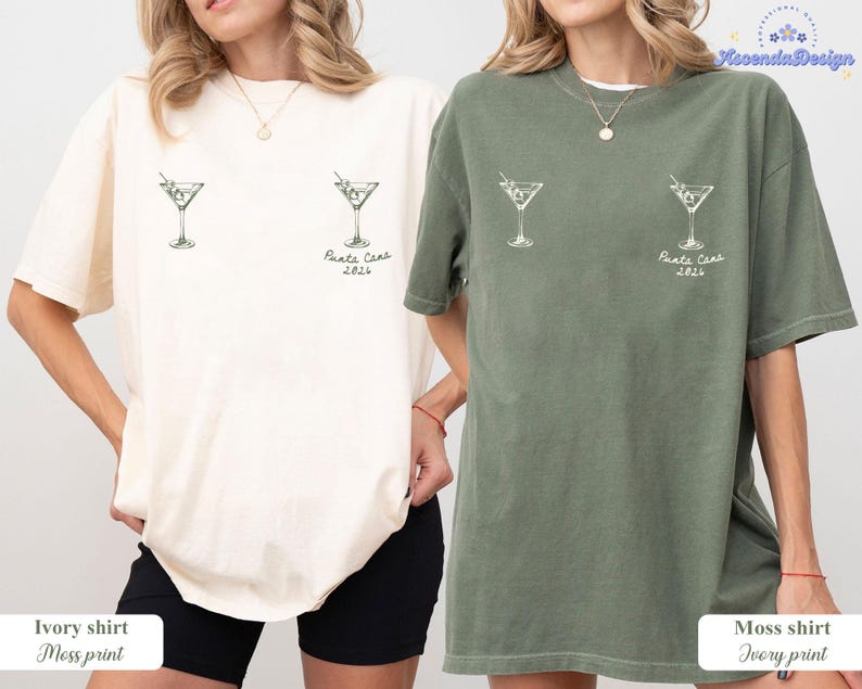 Custom Martini Bachelorette Comfort Color Shirt, Maid Of Honor Matching Tee, Bridesmaid Proposal Gift, Bachelorette Party TShirts