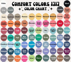 Custom Bachelorette Party Comfort Colors T-Shirts: Coquette Bow Bridal Shower