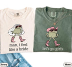 Last Rodeo Bachelorette Frog Shirts, Nashville Scottsdale Cowgirl Bachelorette Party Comfort Colors TShirt, Funny Bach Bridal Party Tee