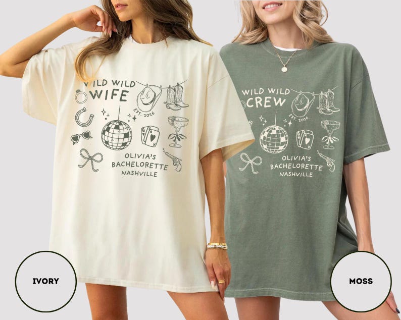 Cowgirl Bachelorette Shirts Comfort Colors, Western Bach Shirts, Wild Wild Wife Bachelorette Party Tee, Last Rodeo Bachelorette T-shirt