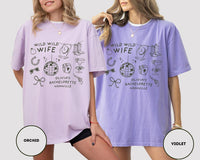 Cowgirl Bachelorette Shirts Comfort Colors, Western Bach Shirts, Wild Wild Wife Bachelorette Party Tee, Last Rodeo Bachelorette T-shirt