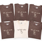 Western Nashville Bachelorette Comfort Colors® Shirts: My Last Rodeo Group Party T-shirts