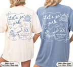Custom Western Nashville Bachelorette Shirts, Let's Go Girls Scottsdale Cowgirl Bachelorette Party Comfort Colors Bach TShirts, Bridal Party