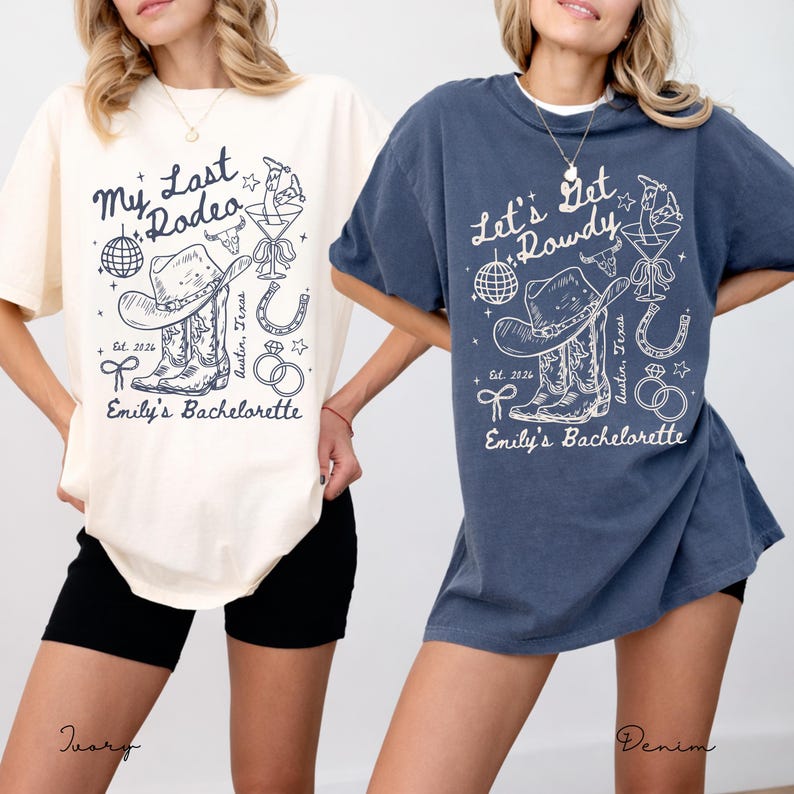 Last Rodeo Bachelorette Comfort Colors Shirt, Western Cowgirl Bach Party Tee,Western Bridal Party, Austin Trip Tee, Nashville,Cowboy T-shirt