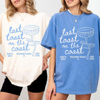 Last Toast On The Coast Shirt, Custom Beach Bachelorette Party Shirt, Bach Club Shirt, Coastal Bachelorette Shirt, Bridal Party Gifts