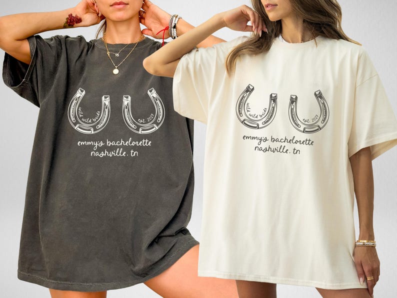 Wild Wild Bride Custom Western Cowgirl Bachelorette Shirts, Last Hoe Down Bach Merch, Bride's Last Rodeo Nashville Texas Austin Bachelorette