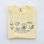 Custom Beach Bach Party Shirt, Comfort Colors Coastal Bride Tee, Matching Beach Bridal Party Gift