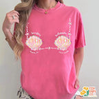 Custom Mermaid Bachelorette Shirts, Last Splash Beach Bachelorette, Last Toast On The Coast, Seashells Coastal Bridal Party Shirts