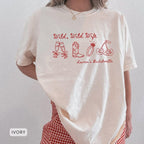 Personalized Wild Wild Wife Bachelorette Comfort Colors Shirt, Custom Last Rodeo Bridal Party T-shirt, Austin Texas Nashville Bach Outfit