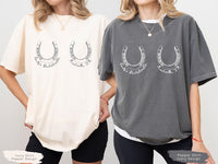 Custom Western Bachelorette Shirt, Personalized Cowgirl Last Rodeo Tee, Comfort Colors® Country Bridal Squad Gift For Nashville Trip