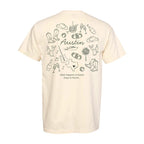 Austin Bachelorette Doodle Icons Unisex Comfort Colors® T-Shirt, Girls Trip Tee, Two-Sided Design