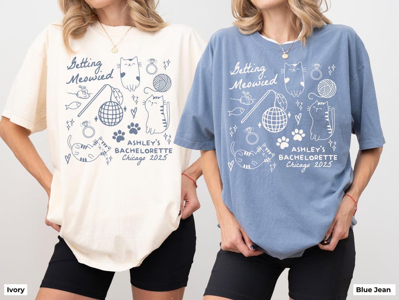 Cat Bachelorette Comfort Colors® Shirt, Getting Meowied Cat Bach Party Tee,Funny Bride Cat Shirt,Kitty Bach Tee,Cat Lover Bridal Party Shirt