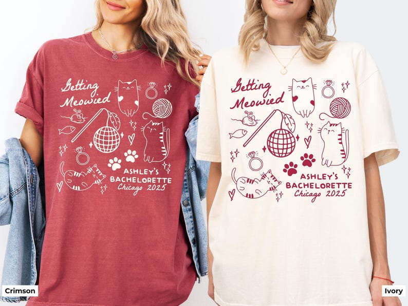 Cat Bachelorette Comfort Colors® Shirt, Getting Meowied Cat Bach Party Tee,Funny Bride Cat Shirt,Kitty Bach Tee,Cat Lover Bridal Party Shirt