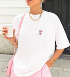 Personalized Hen Party Shirt Bachelorette T Shirt Back Print Coquette Bow Champagne Glass Hand Drawn Bride Crew Custom Name Any Year Custom
