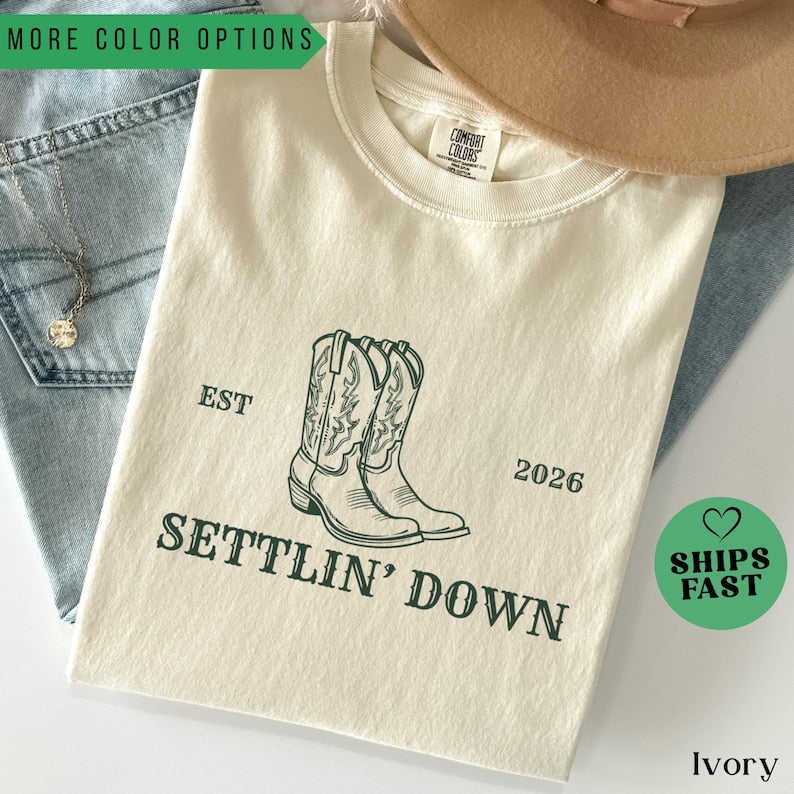 Let's Go Girls Western Bachelorette Shirt, Custom Cowgirl Bride Tee, Personalized Nashville Bach Shirts, Matching Country Bridal Squad Gift