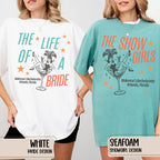 Personalized Orange Era Bachelorette Party Comfort Colors Shirt, Bach Era Shirts, Bach Trip Version, Bridal Era Tshirt, Show Girl Bach Party