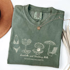 Custom Beach Bach Party Shirt, Comfort Colors Coastal Bride Tee, Matching Beach Bridal Party Gift