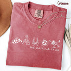 Nashville Bachelorette Shirts, Cowgirl Bride Nashville Bach Party Tshirt, Custom Matching Bachelorette Tee, Western Lets Go Girls Boxy Tees
