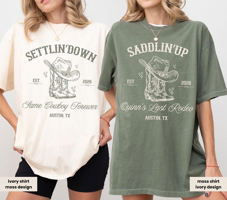 Last Rodeo Bachelorette Shirt, Personalized Location Western Bridal Party Shirt, Custom Western Bachelorette Shirt, Western Bride Shirt
