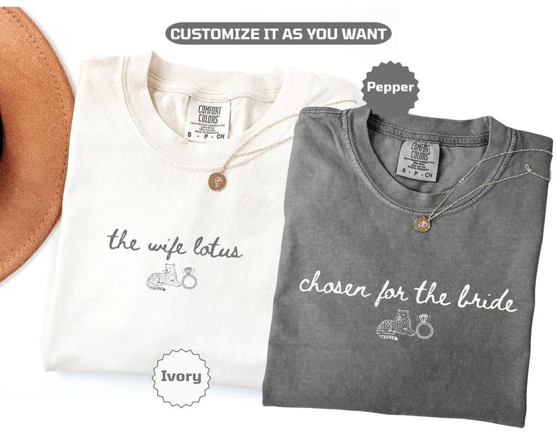 The Wife Lotus Destination Bachelorette Shirts Tropical Bridal Trip Bride Squad Matching Resort Bach Weekend Chosen for the Bride Tee