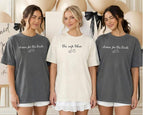 The Wife Lotus Destination Bachelorette Shirts Tropical Bridal Trip Bride Squad Matching Resort Bach Weekend Chosen for the Bride Tee