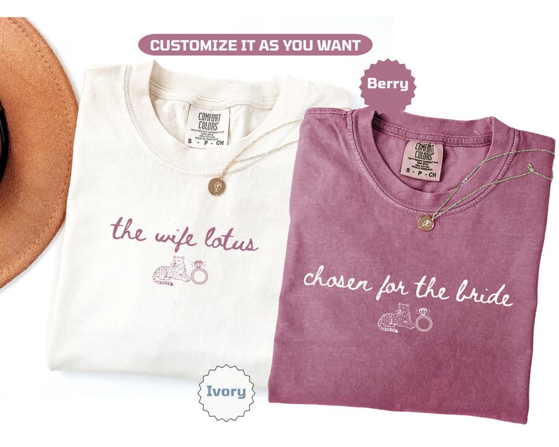 The Wife Lotus Destination Bachelorette Shirts Tropical Bridal Trip Bride Squad Matching Resort Bach Weekend Chosen for the Bride Tee