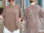 Custom Cowgirl Disco Comfort Colors® T-Shirt, Desert Bachelorette Party Shirt, Girls Trip & Birthday Gift