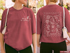 Custom Cowgirl Disco Comfort Colors® T-Shirt, Desert Bachelorette Party Shirt, Girls Trip & Birthday Gift