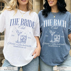 The Bride Club Bach Club Bachelorette Shirt, Custom Bachelorette Party Tee, Bridal Crew Shirts, Luxury Bachelorette Weekend Gift
