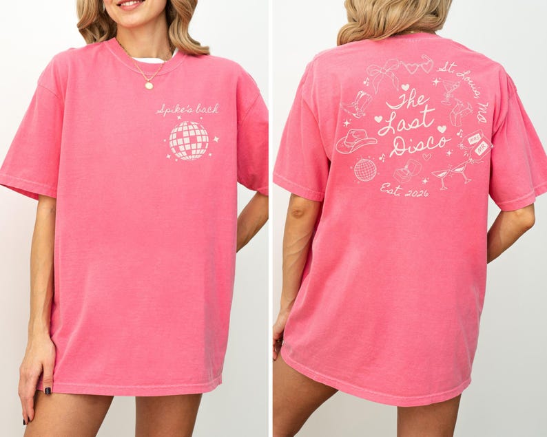 Last Disco Bachelorette Shirt Custom Disco Bride Tee Retro Bach Party Top Personalized Bride To Be Gift Disco Theme Celebration Tshirts