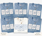 Western Nashville Bachelorette Comfort Colors Shirts, Matching Last Rodeo Bridesmaid Bride Tees, Western Bridal Party Gift, Cowgirl Bach