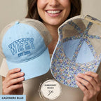 Embroidered Wifey Hat, Custom Embroidery Baseball Cap, Personalized Date Hat, Funny Womens Hat, Wifey Snapback, Gift For Bride, Wedding Gift