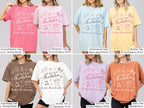 With Love From Charleston Bachelorette Shirt, Custom Location Beach Bridal Party Matching T-Shirt, Tropical Girls Weekend Trip Tops