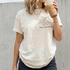Bow Bachelorette Shirt, Coquette Bridal Party Tee, Heart Locket Bride T-Shirt, Future Mrs Shirt, Minimalist Bridesmaid Gift