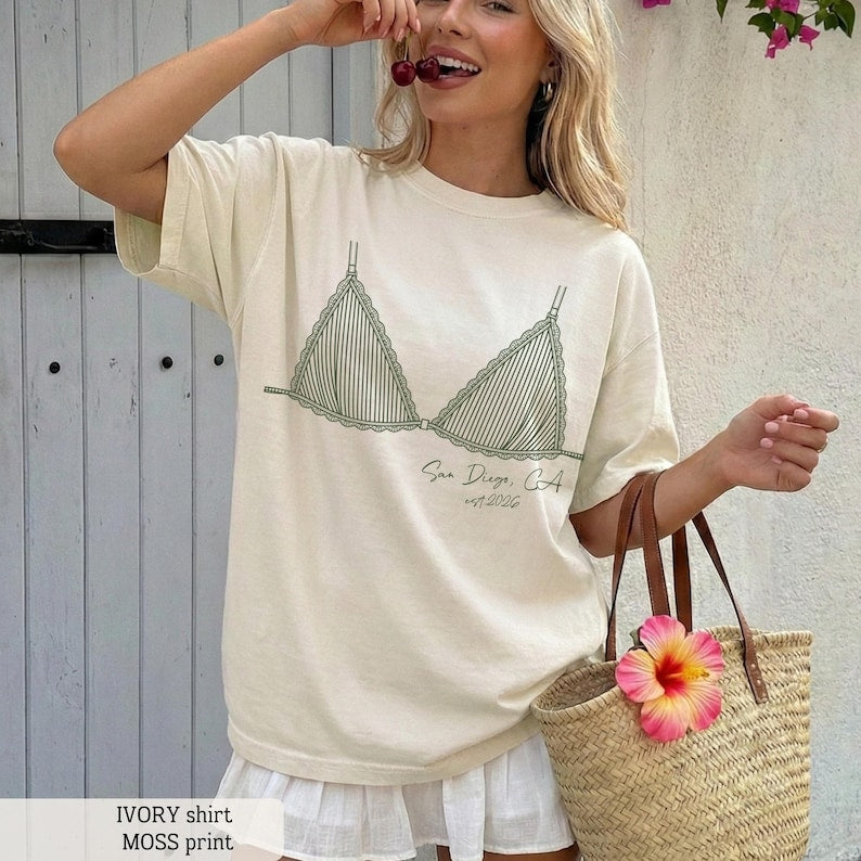 Custom Coastal Bachelorette Comfort Colors Shirt, Last Toast on the Coast, Bikinis and Martinis, Last Splash Seashells and Wedding Bells