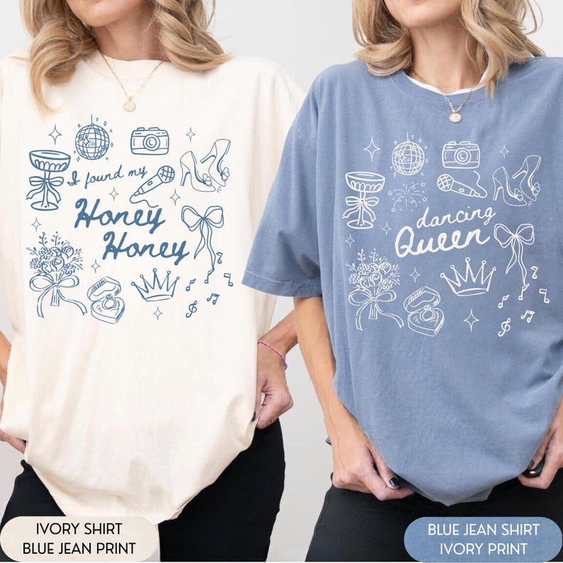 Last Disco Bachelorette Shirt, Mamma Mia Honey Honey Comfort Colors Tee, Dancing Queen Bride Squad Gift, Custom Girls Trip Bach